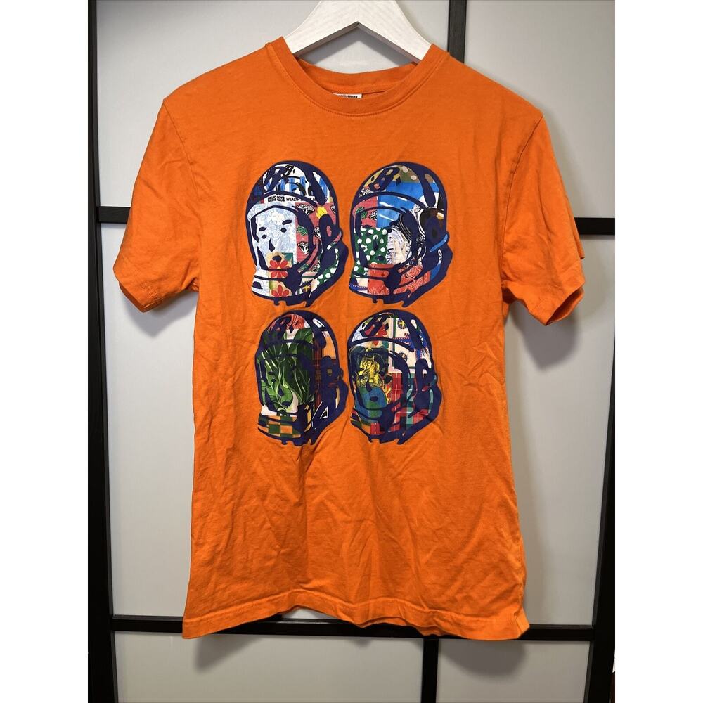 Billionaire Boys Club BBC Astronaut Head Orange T-Shirt - Unisex Size Medium